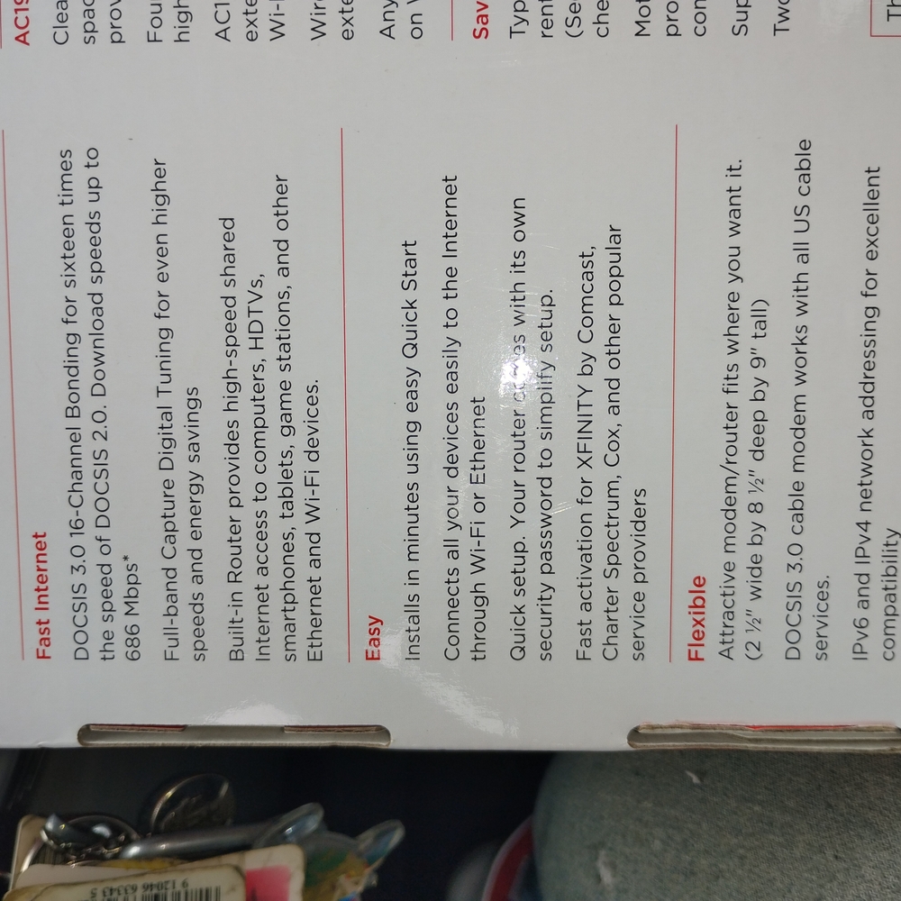 Motorola Cable Modem Box - Picture 7 of 12